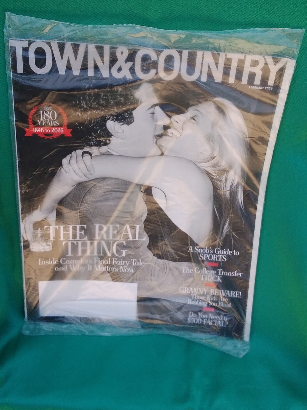 Town & Country Magazine Feb 2026 JFK Carolyn Issue Luxury